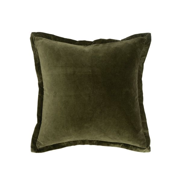 Hovedbilde Lama Alpi pute velour (50x50) grønn