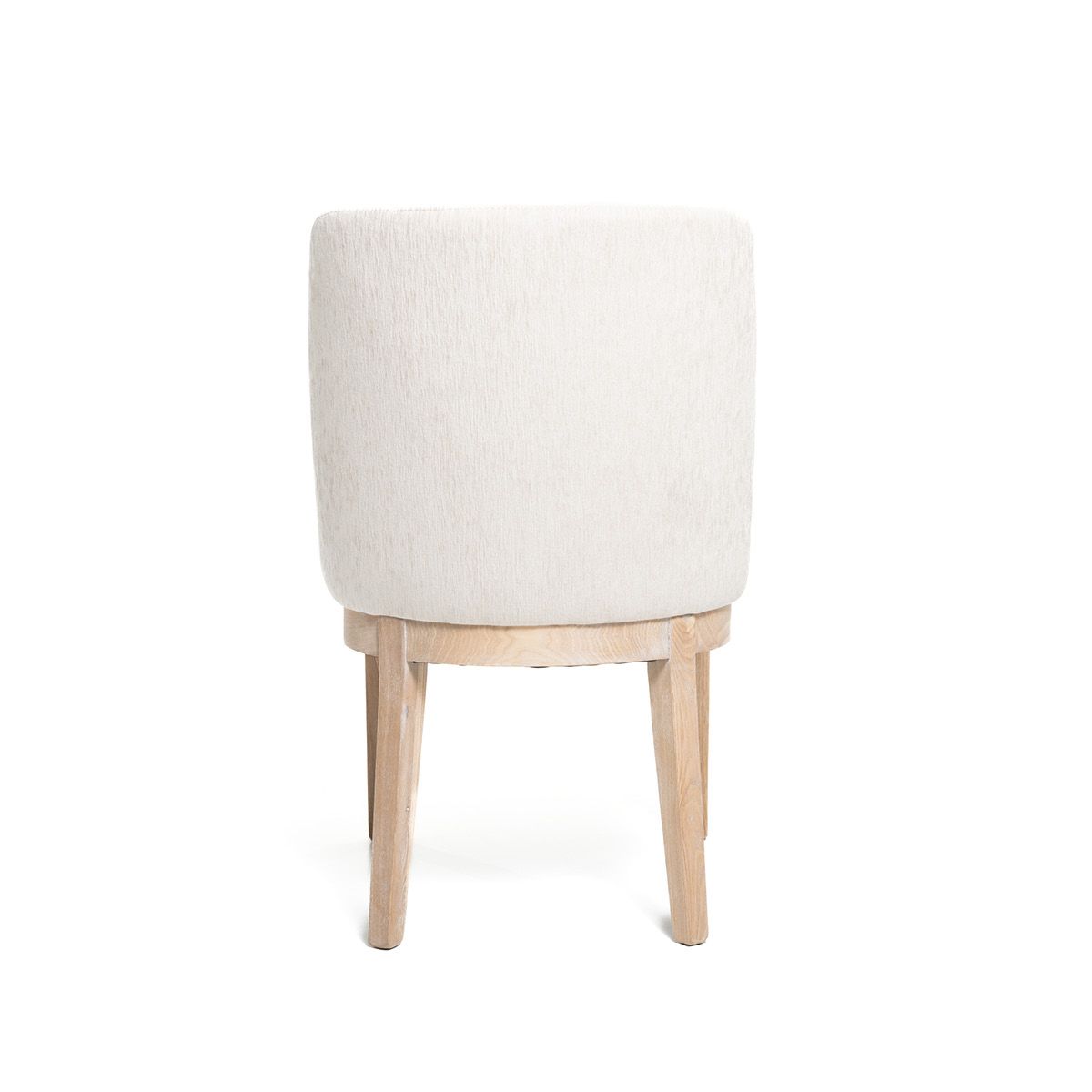 Hedda spisestol (Boston cream) lys eik ramme og ben