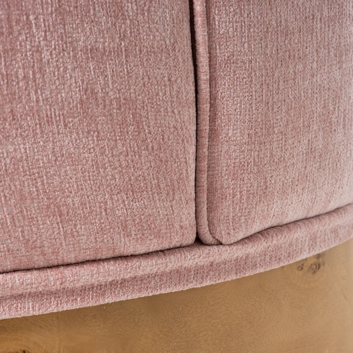 Nouvelle sofa (250x90) Randy 24 rosa - avtagbare frynser