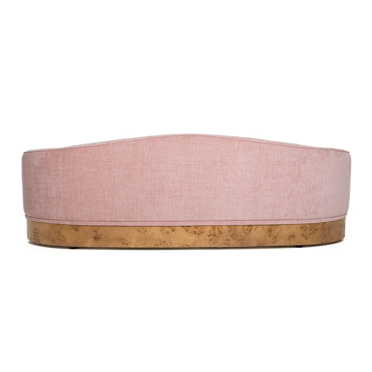 Nouvelle sofa (250x90) Randy 24 rosa - avtagbare frynser
