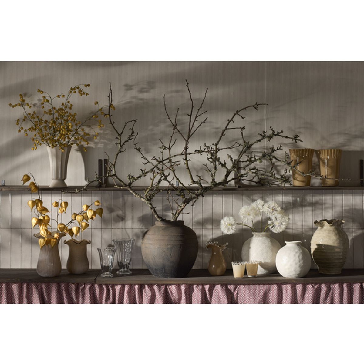 Censeo blomsterurne (29x29) Brun