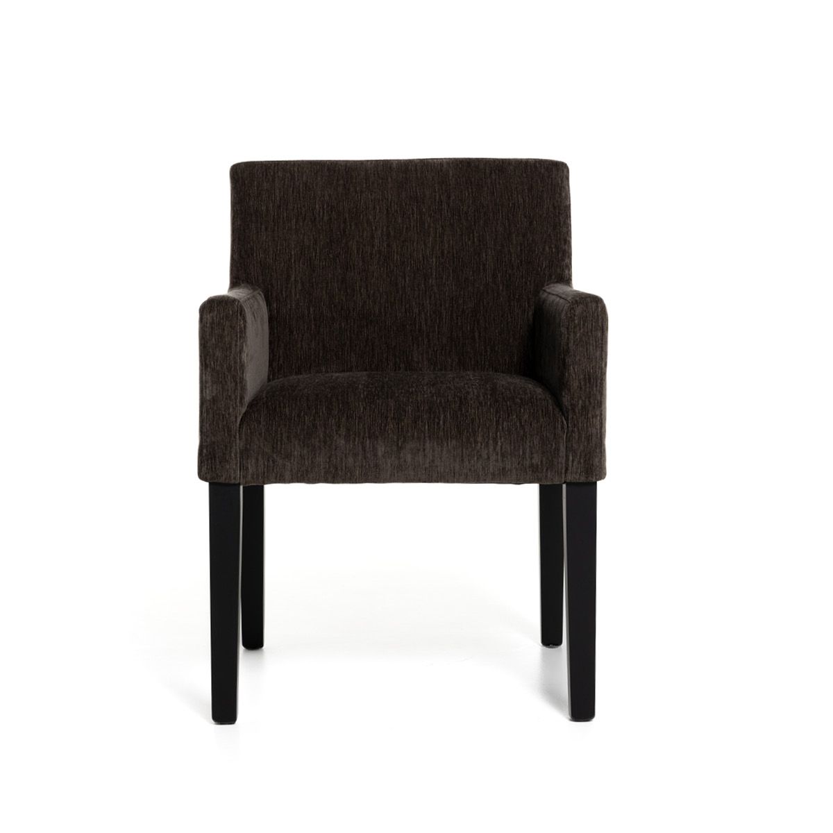 Bristol spisestol med armlene (Boston brun)