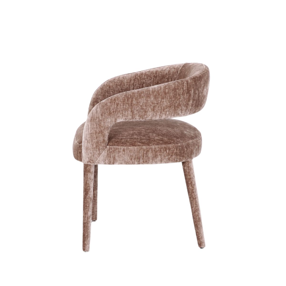 Mira spisestol (mørk beige) 59x57x71