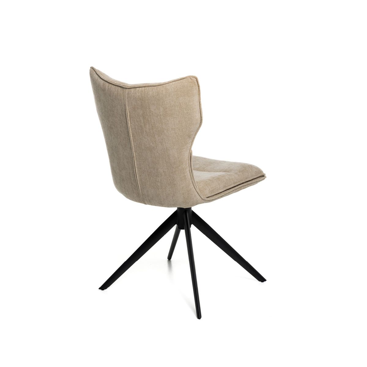 Luca spisestol med sving og vipp (beige)